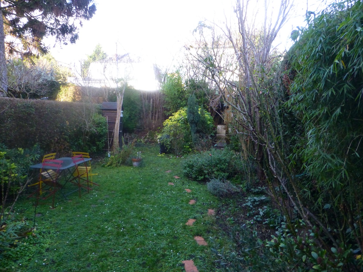 Photo avant début des travaux du jardin bucolique