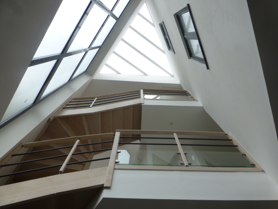 Photo de l'intérieur d'une maison d'architecte